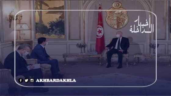 قيس سعيد وناصر بوريطة