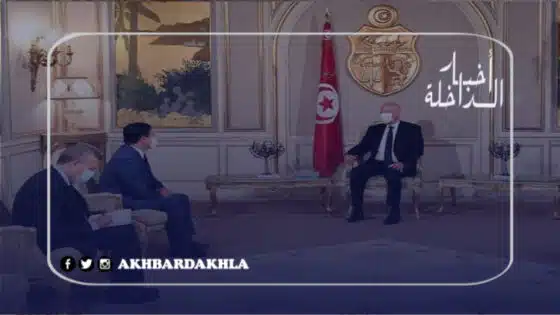 قيس سعيد وناصر بوريطة