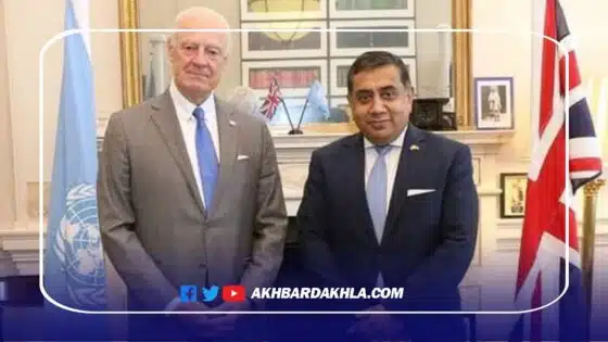 دي ميستورا في بريطانيا لمناقشة قضية الصحراء
