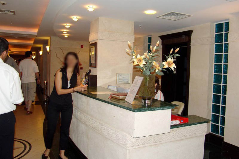 les femmes dans les hotels