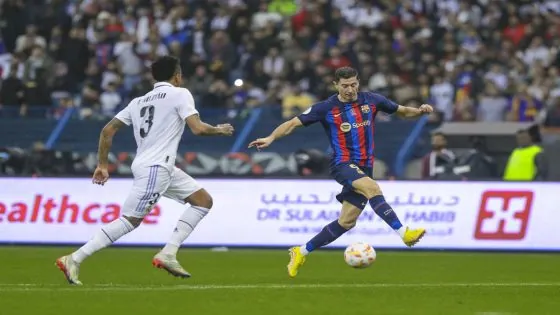 برشلونة بطلا لكأس السوبر الإسباني على حساب ريال مدريد