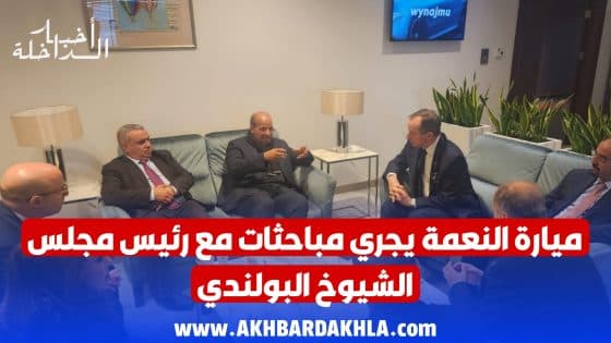 مراسلة… ميارة النعمة يجري مباحثات مع رئيس مجلس الشيوخ البولندي