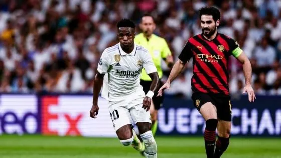 التعادل الإيجابي يحسم موقعة الذهاب بين ريال مدريد وضيفه مانشستر سيتي