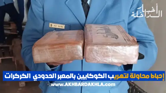 إحباط محاولة لتهريب الكوكايين بالمعبر الحدودي الكركرات‬