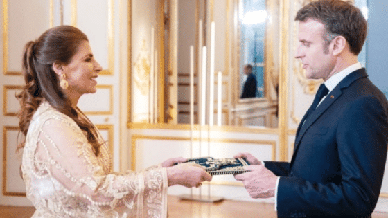 سميرة سيطايل تقدم أوراق اعتمادها لإمانويل ماكرون