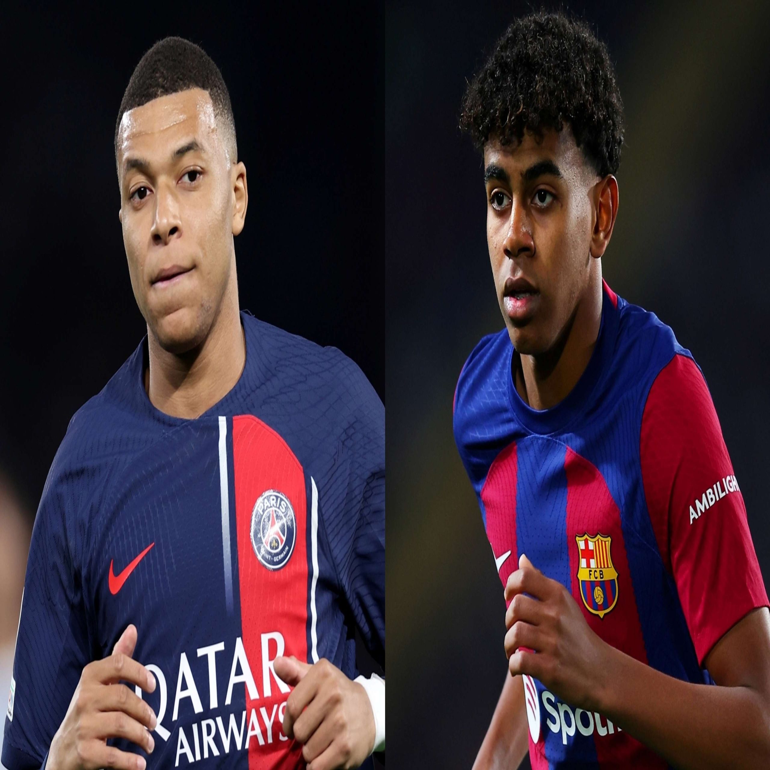 Kylian Mbappe PSG Lamine Yamal Barcelona scaled