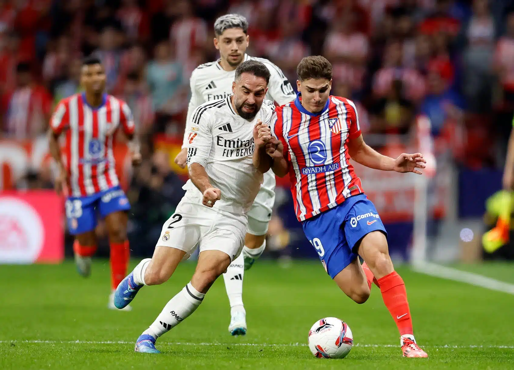 تعادل مثير بين ريال مدريد وأتلتيكو في ديربي مدريد بالدوري الإسباني