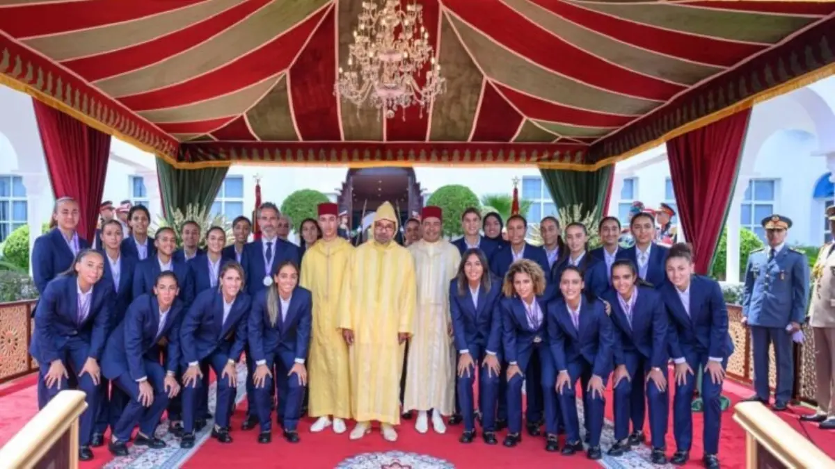 لاعبات المنتخب الوطني للسيدات