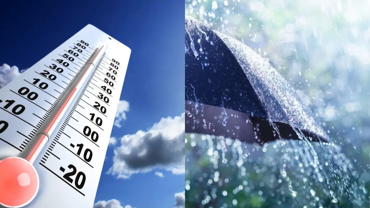 موجة حر وزخات رعدية